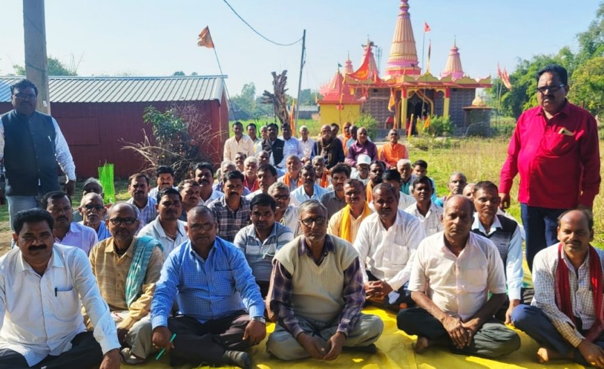 प्रसिद्ध मां शायर देवी धाम संचालन समिति की बैठक