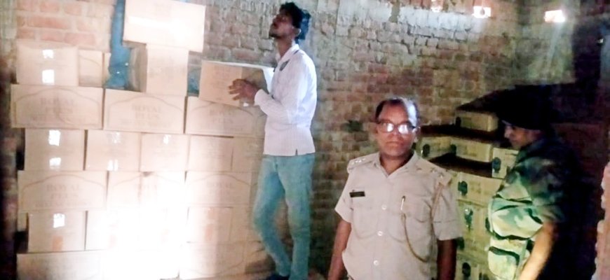 पलामू में 50 लाख की पकड़ी गयी अवैध शराब, एक गिरफ्तार
