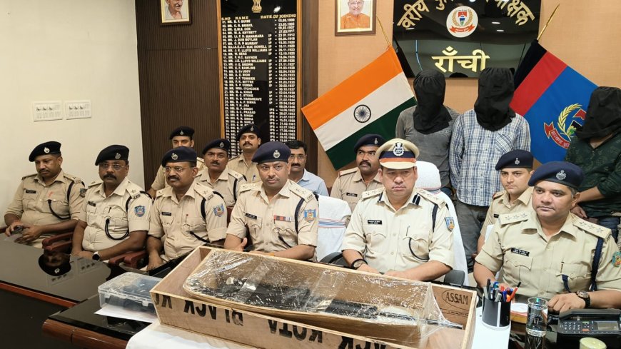 डीजे संदीप हत्याकांड में प्रयुक्त राइफल बरामद, तीन गिरफ्तार