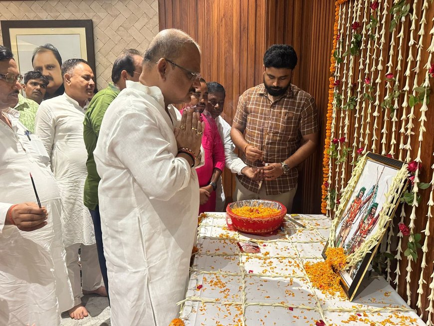 हूल दिवस पर मंत्री ने वीर शहीदों को दी श्रद्धांजलि, किया शत-शत नमन