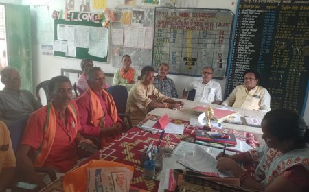 शिक्षको में आपसी सहमति नहीं होने से स्कूल की पढ़ाई पूरी तरह चौपट