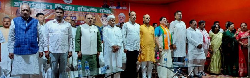 भाजपा कार्यकर्ता के बूते झारखंड में बनेगी भाजपा की सरकार : सीपी सिंह