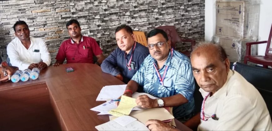 आरटीआई के तहत मांगी गई सूचना का अवलोकन करने ब्लॉक पहुंचे आरटीआई सेल के राष्ट्रीय अध्यक्ष आरआर मेहता
