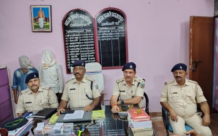 24 घंटे के अंदर लूट की घटना का उद्भेदन, दो गिरफ्तार