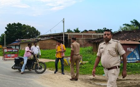 पुलिस ने चलाया वाहन चेकिंग अभियान