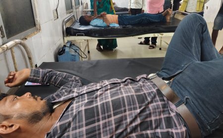 टेम्पो दुर्घटना में एक की मौत, चार घायल