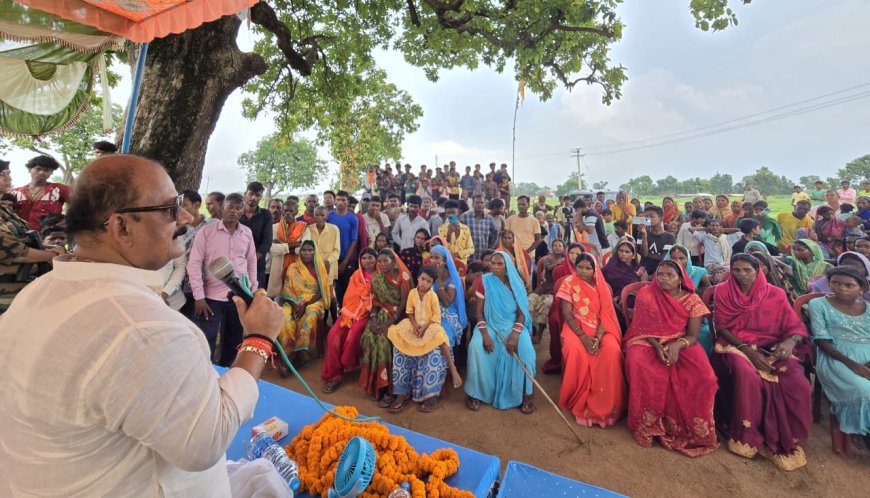 जनता की समस्याओं का निदान उनके द्वार तक जाकर करें, यही मेरा लक्ष्य : मंत्री मिथिलेश