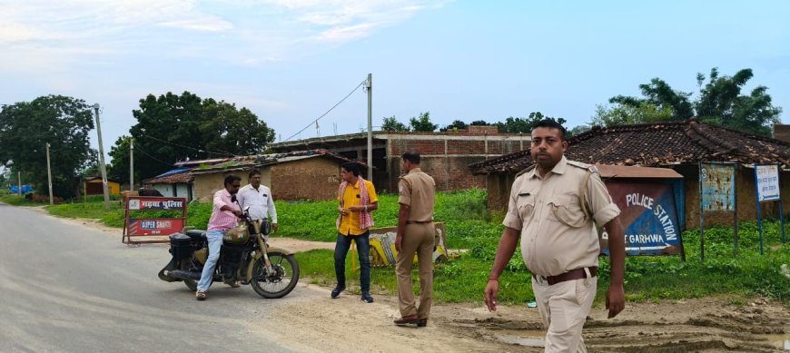 पुलिस ने चलाया वाहन चेकिंग अभियान