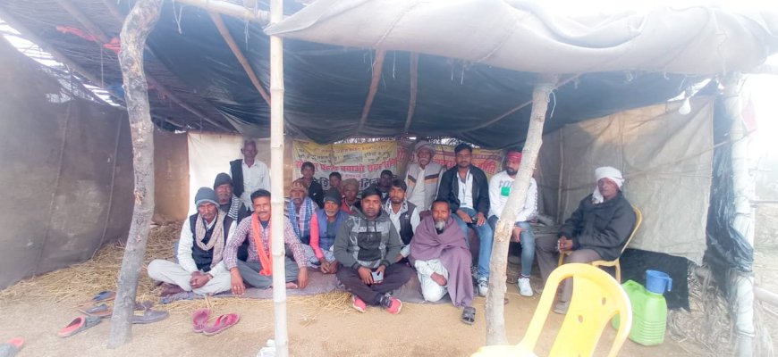 पलामू के सोहेया पहाड़ में अवैध खनन के खिलाफ 566 दिनों से धरना-प्रदर्शन