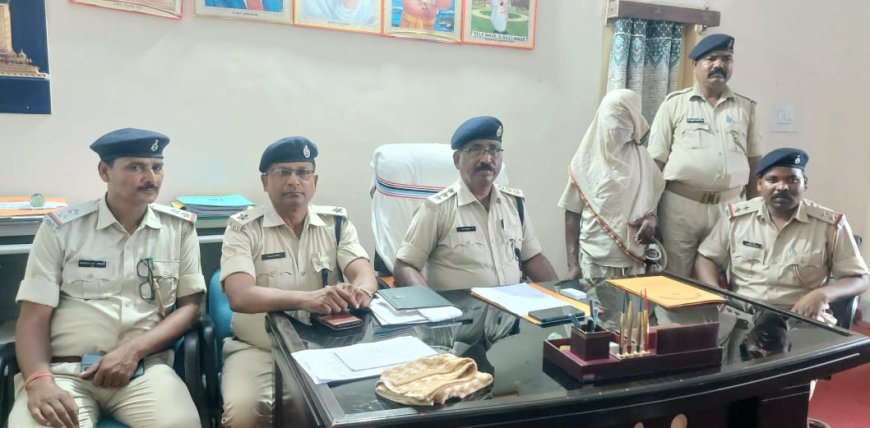 भवनाथपुर थाने की पुलिस ने खेत में मिले महिला के शव के मामले का किया उद्भेदन, दो गिरफ्तार