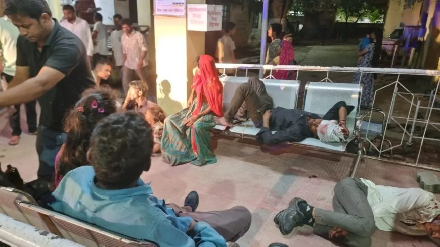 टैंकर और तूफान गाड़ी की टक्कर से 8 लोगों की मौत