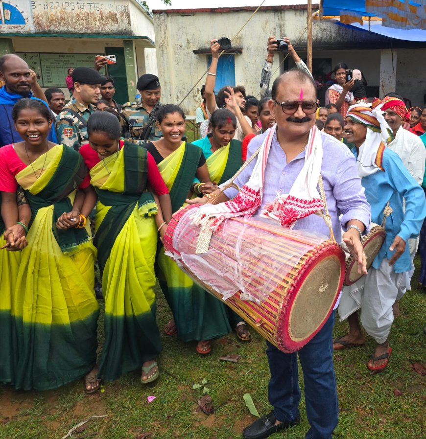 सुदूरवर्ती गांवों में पहुंचे मंत्री, रमकंडा प्रखंड के आधा दर्जन गांवों में किया जनसंवाद