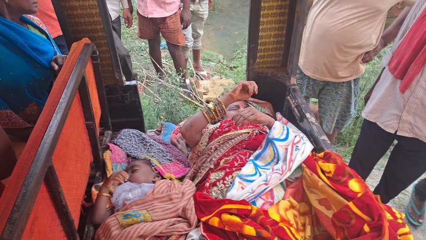 संदिग्ध हालात में कुएं में मिले मां-बेटी के शव