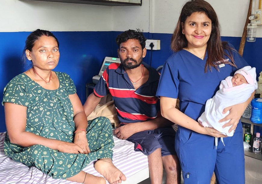 परमेश्वरी मेडिकल में दिव्यांग महिला का हुआ सफल निःशुल्क सिजेरियन ऑपरेशन