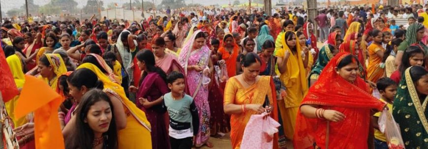 यज्ञशाला परिक्रमा को उमड़ा श्रद्धालुओं का सैलाब
