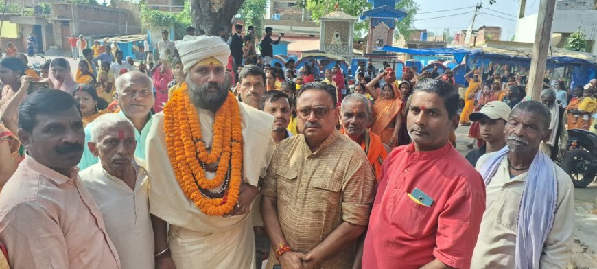 कलश यात्रा के साथ श्री रुद्र चंडी महायज्ञ शुरू