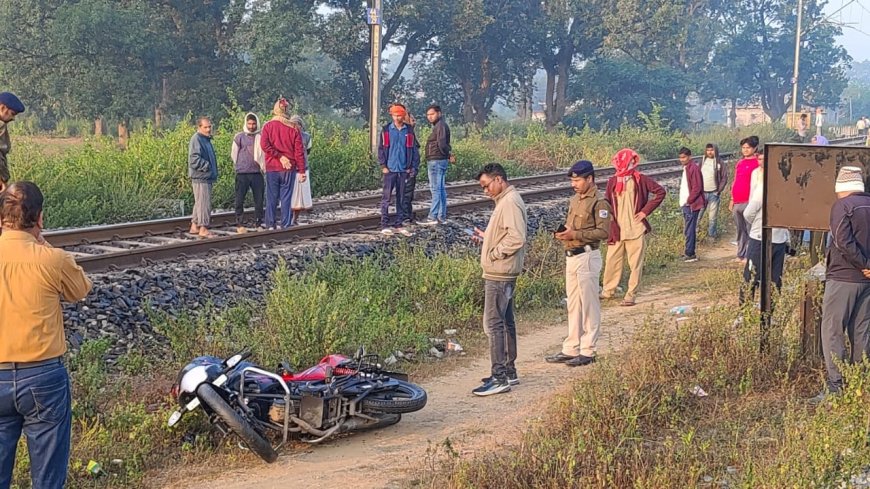 रेलवे ट्रैक से युवक का शव मिलने से सनसनी, परिजनों ने जताई हत्या की आशंका