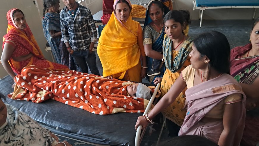 ट्रेन की चपेट में आने से किशोर घायल, रेफर