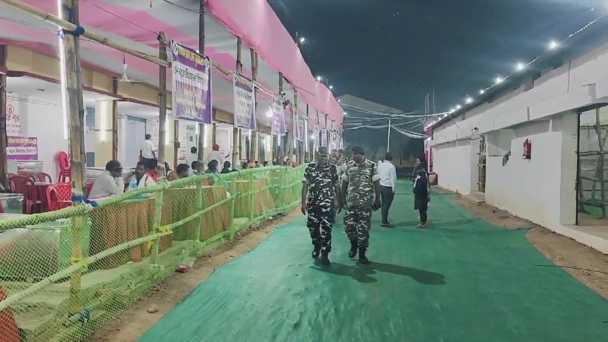 स्ट्रांग रूम की सुरक्षा के किये गये हैं व्यापक प्रबंध अलर्ट मोड में है प्रशासन
