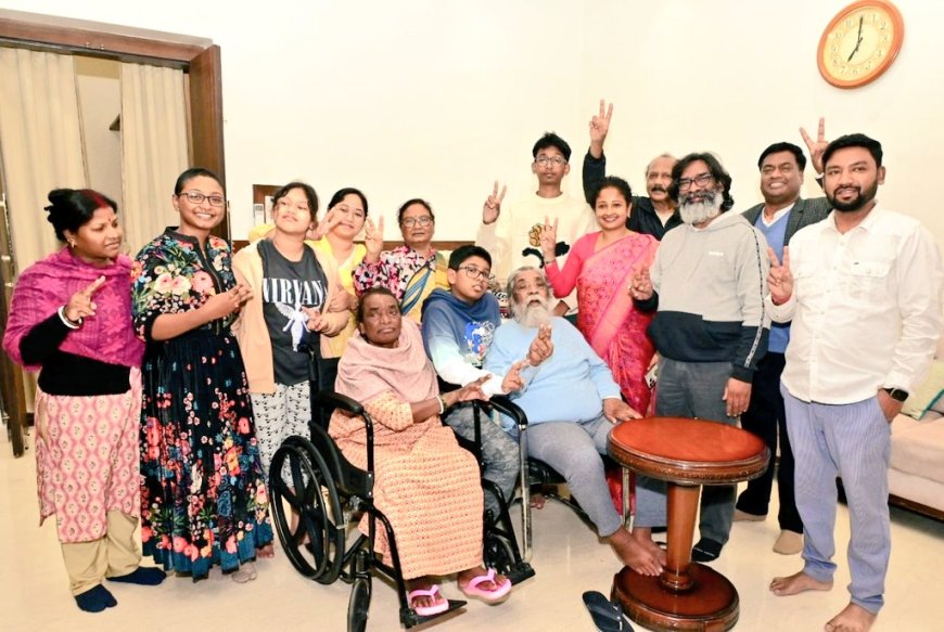 हेमंत सोरेन पूरे परिवार के साथ दादा के शहादत दिवस पर बुधवार को पहुंचेंगे नेमरा