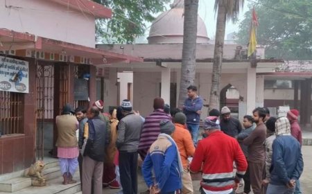 पाकुड़ के शिव-शीतला मंदिर में आभूषणों की चोरी