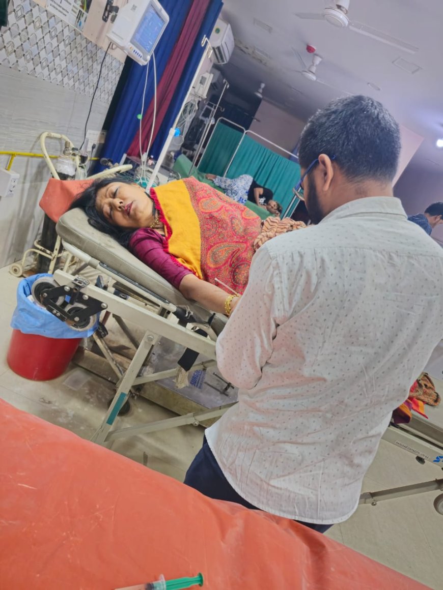 कुंभ से लौट रही राज्यसभा सांसद महुआ मांझी की गाड़ी दुर्घटनाग्रस्त, आर्किड में इलाजरत