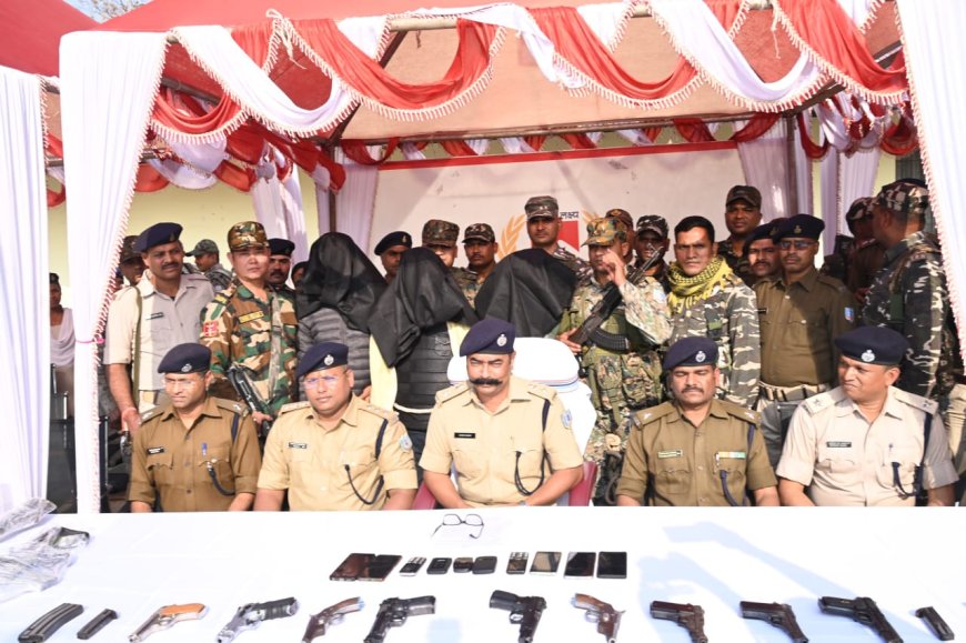 टीएसपीसी नक्सली संगठन का सेकंड सुप्रीमो आक्रमण गंझु हुआ गिरफ्तार