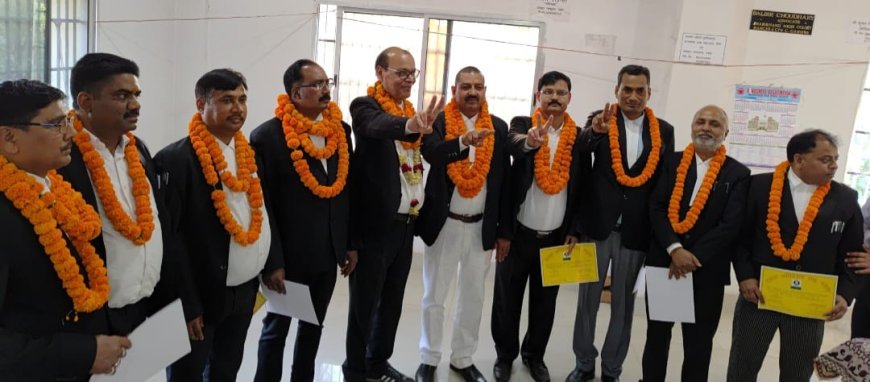 जिला अधिवक्ता संघ के अध्यक्ष बने भृगुनाथ चौबे