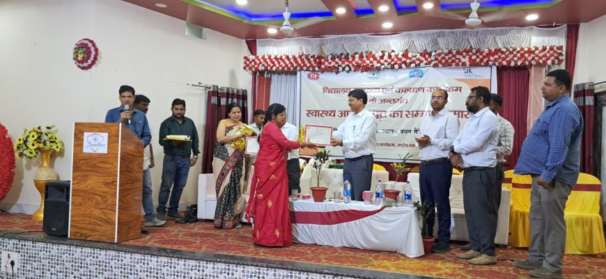 डीसी ने 188 आरोग्य दूतों को किया सम्मानित