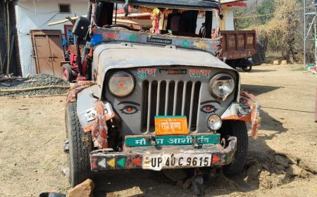 बारातियों से भरी कमांडर जीप दुर्घटनाग्रस्त, एक की मौत कई घायल