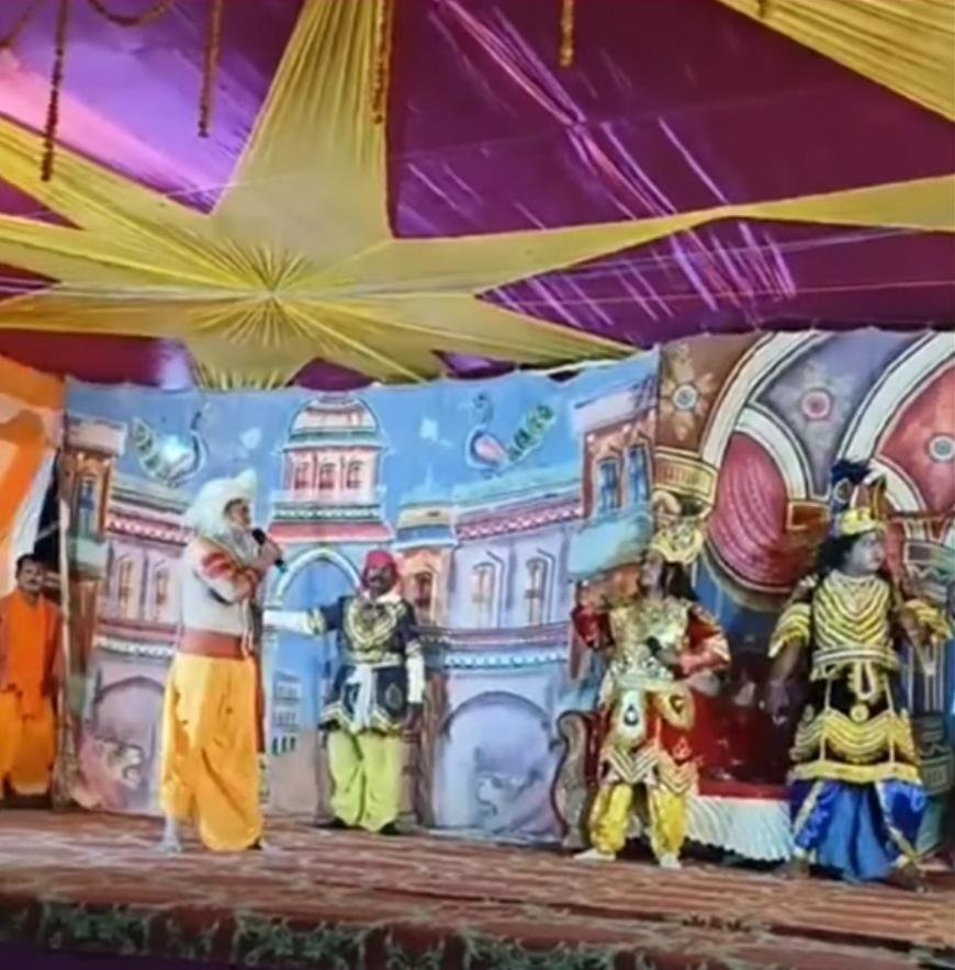 मां शायर देवी धाम महोत्सव : अद्भुत हुआ कृष्ण-अर्जुन संग्राम का मंचन