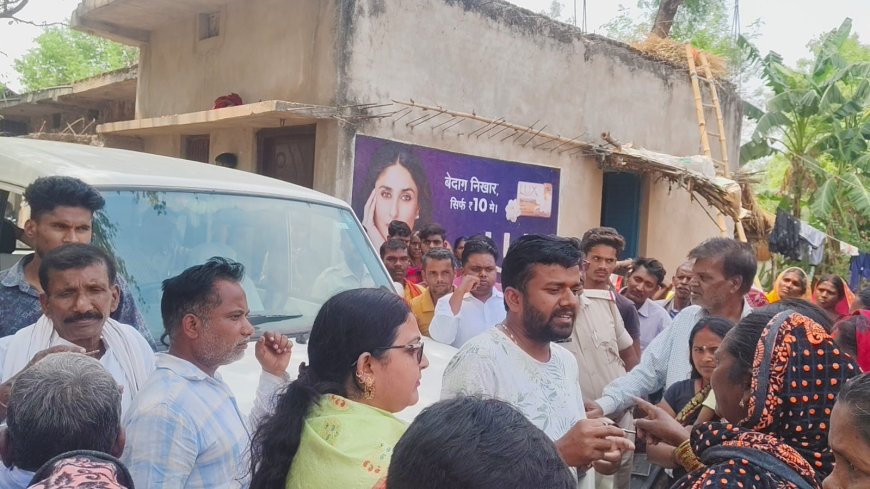 अंगूठा लगाने के बाद भी नहीं मिला लाभुकों को राशन