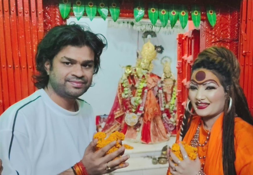 शहनाज अख्तर ने की श्री बंशीधर मंदिर में पूजा अर्चना