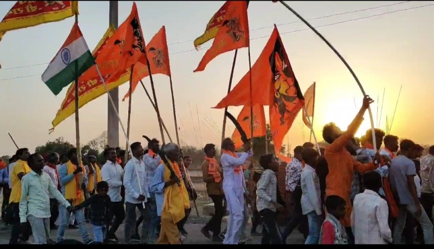 एक ही नारा एक ही नाम, जय श्री राम-जय श्री राम से गूंजा मेराल