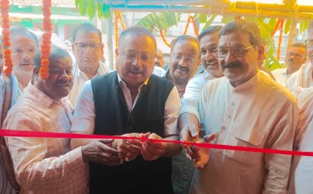 विधायक ने किया एसबीआई के मिनी बैंक का शुभारंभ