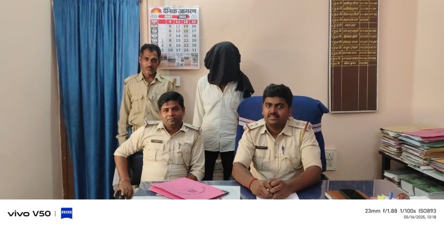 बाइक चोरी कर वाहन चला रहा युवक धराया