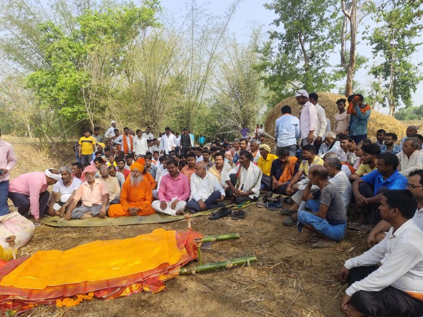 डॉ लालमोहन का पुत्र पंचतत्व में हुआ विलीन