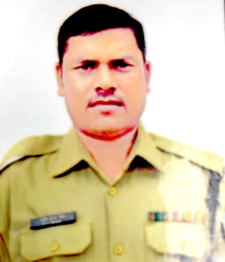 सड़क दुर्घटना में घायल बीएसएफ जवान की मौत