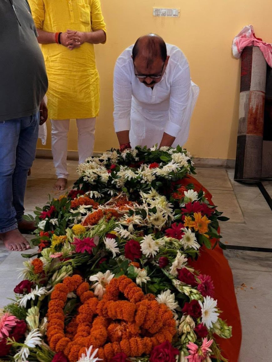 ददई दुबे का निधन झारखंड, बिहार के लिये अपूरणीय क्षति : मिथिलेश ठाकुर