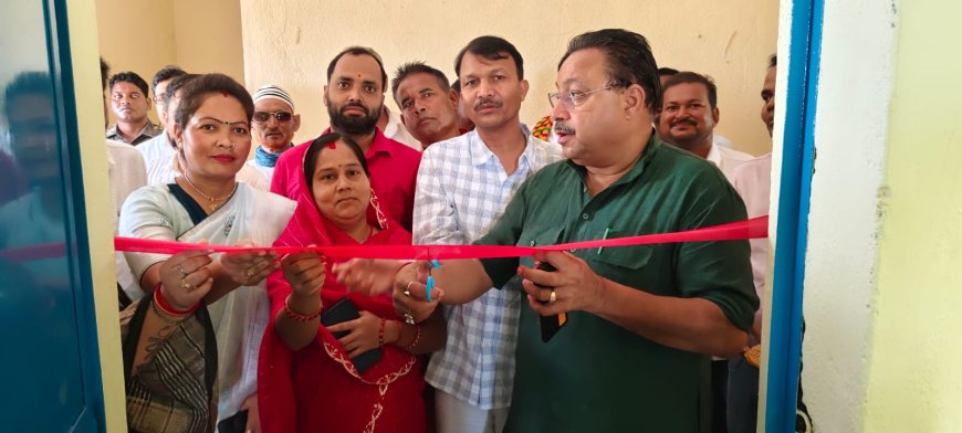 विधायक ने किया कम्प्यूटर प्रशिक्षण केंद्र का उद्घाटन