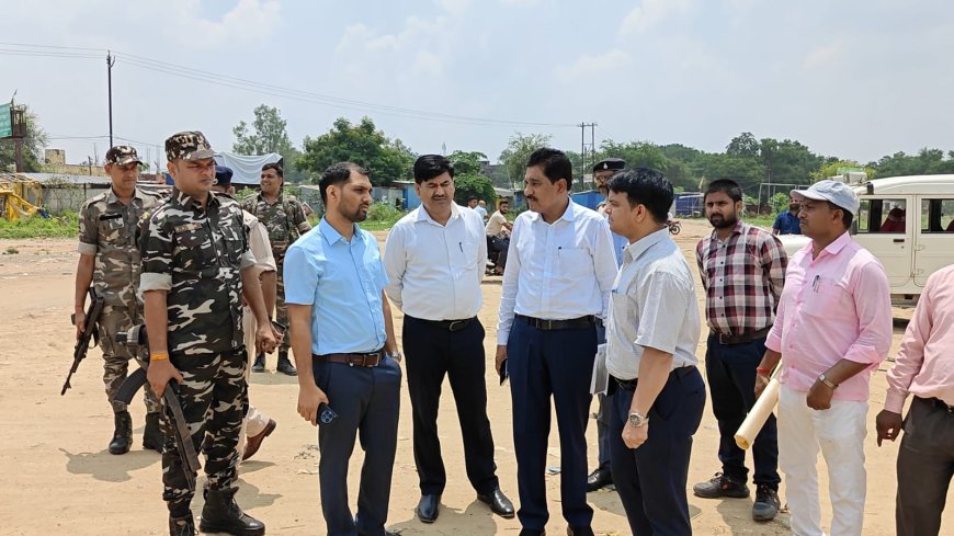 डीसी ने शहर को स्वच्छ और व्यवस्थित बनाने के लिये किया व्यापक निरीक्षण, अतिक्रमण हटाने का दिया आदेश