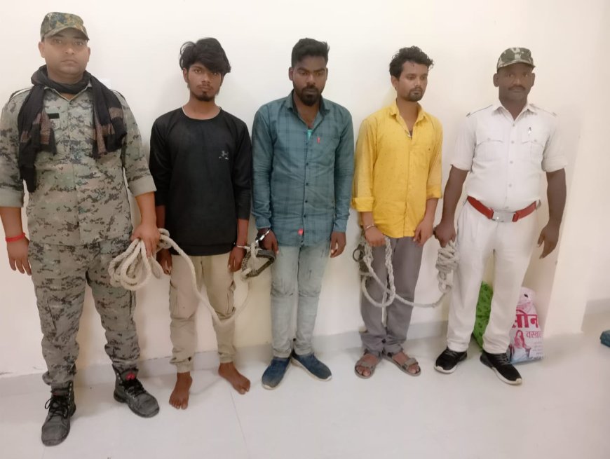 पुलिस के साथ अभद्र व्यवहार करने वाले लोगों पर कड़ा एक्शन, तीन युवक गिरफ्तार