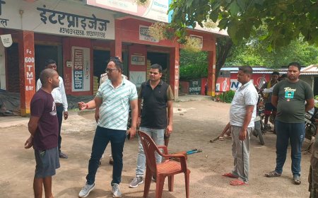 मेराल में दिन दहाड़े क्रेशर संचालक पर अज्ञात हमलावारों ने की फायरिंग, बाल बाल बच्चे रामप्रवेश गुप्ता