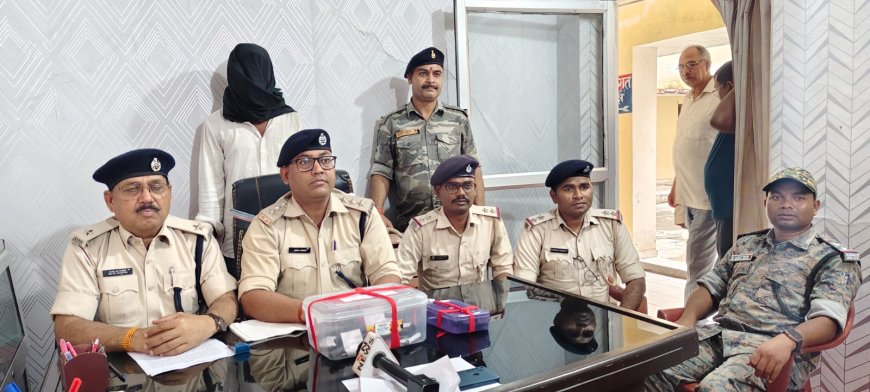 मझिआंव गोलीकांड का खुलासा, आरोपी शेख लड्डू गिरफ्तार, पिस्टल और बाइक बरामद