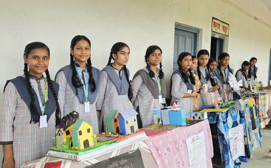 सरस्वती विद्या मंदिर में विज्ञान मेला आयोजित