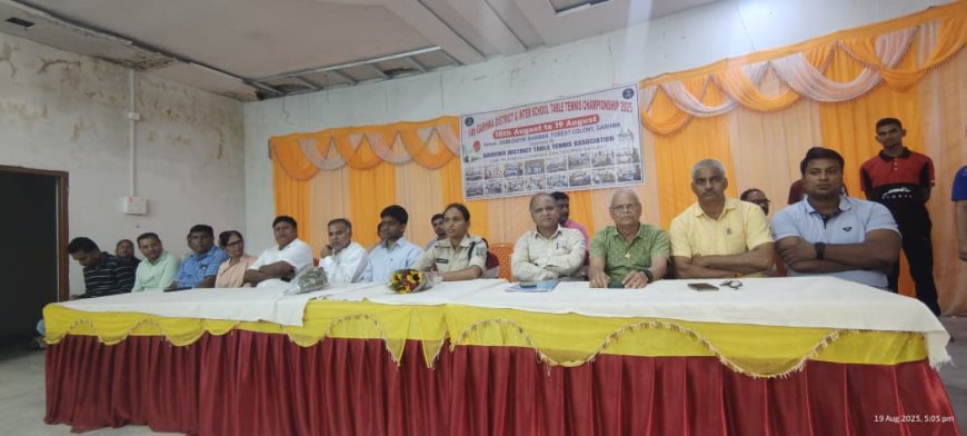 गढ़वा जिला टेबल टेनिस चैंपियनशिप में उभरे नये सितारे, खिलाड़ियों ने दिखाया दमखम