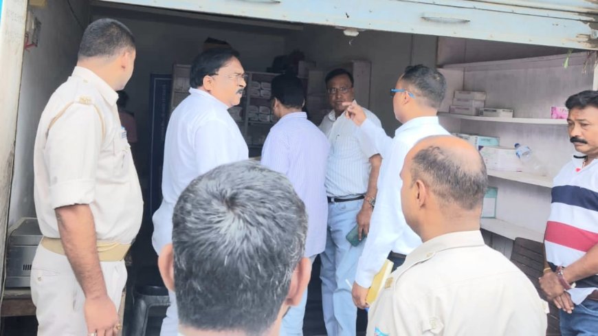 श्री बंशीधर नगर में अरविंद मेडिकल्स क्लिनिक एंड हॉस्पिटल सील