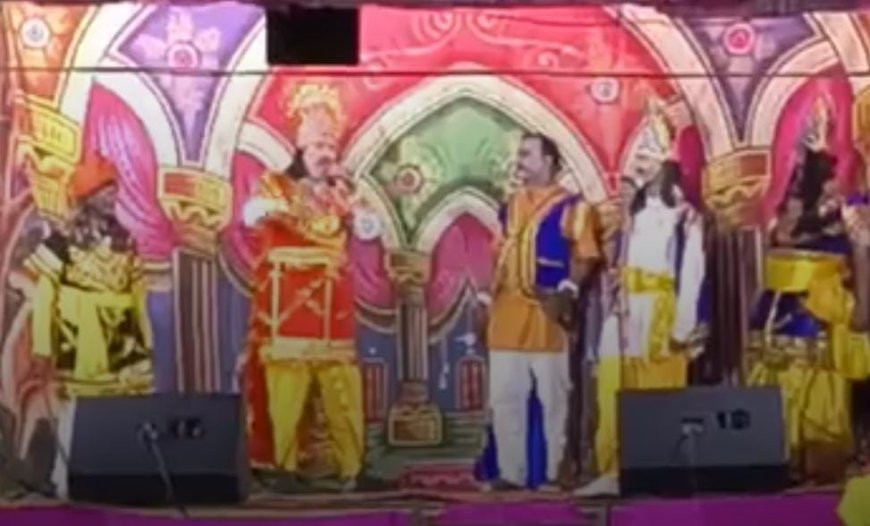 विधायक प्रतिनिधि ने प्रखंड के सभी दुर्गा पूजा पंडालों का दौरा कर दीं शुभकामनाएं