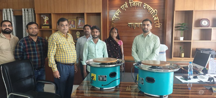 माटी कला बोर्ड योजना के तहत कुम्हारों को 90 प्रतिशत अनुदान पर मिला विद्युत चाक