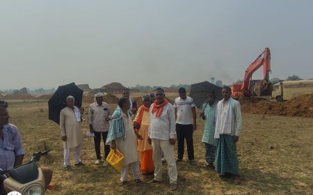 उत्तर कोयल नॉर्थ नहर निर्माण कार्य में भारी विरोध